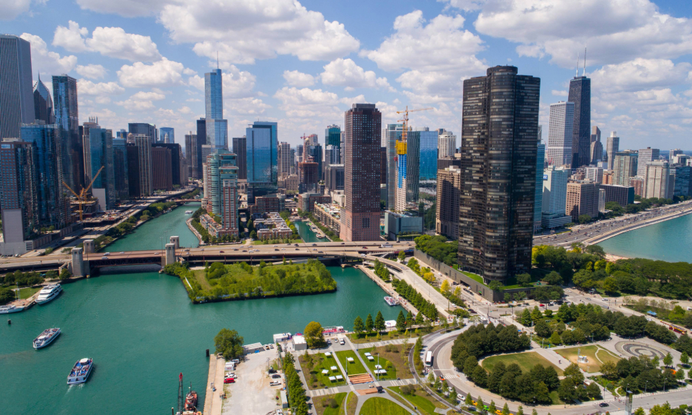 Historic 66 highway road leading up to the mountains